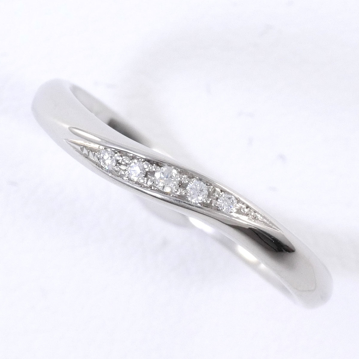 302【銀座ダイヤモンドシライシ】Pt950 ダイヤモンド　リング　約7.5号 1901_2_P1140871.jpg?v=1731384135