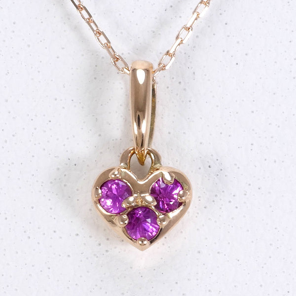 ヴァンドーム青山 K10PG ネックレス ルビー 総重量約0.8g 約40cm1003020509702563