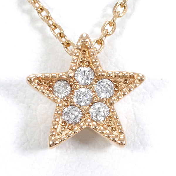 HARMONY K10PG ネックレス ダイヤ 0.05 総重量約1.9g 約44cm1003020509101197
