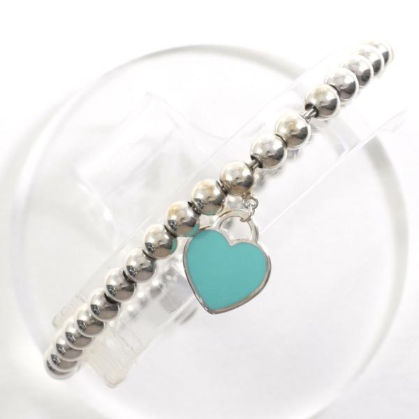 ティファニー リターントゥハートタグ シルバー ブレスレット エナメル 袋 総重量約5.1g 約16.5cm1003033009700017