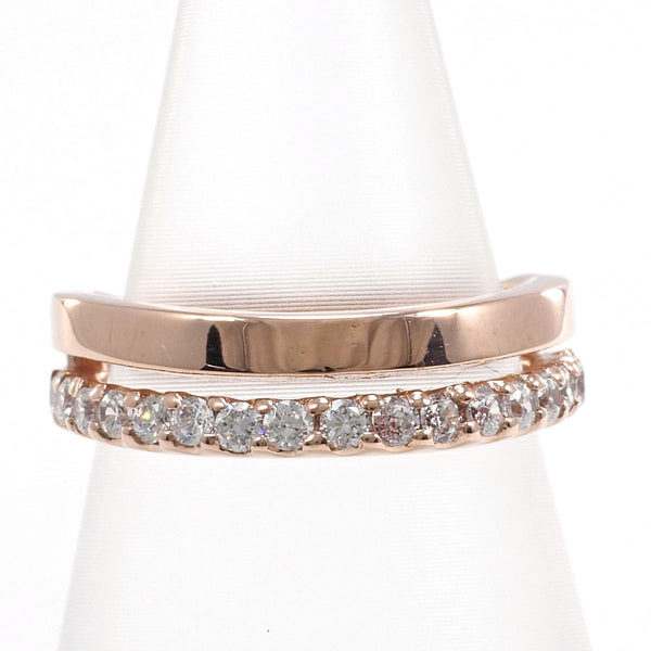 組曲 K10PG リング 指輪 1.5号 ジルコニア 総重量約2.4g1003020509e00822