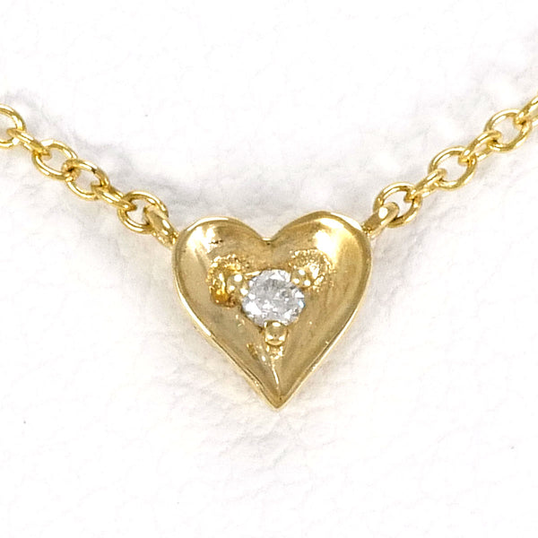 フォリフォリ 10K YG ネックレス ダイヤ 0.02 総重量約1.2g 約40cm1003020509602149