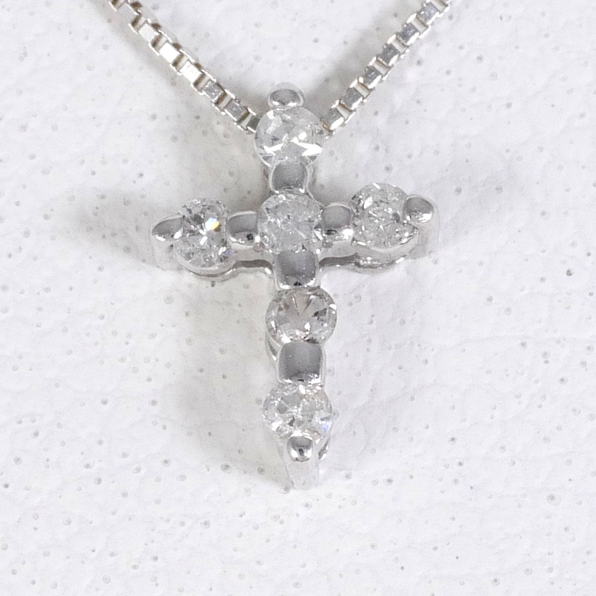 K14WG ネックレス ダイヤ 総重量約0.7g 約40cm 1003020509901515 – ジュエリーレンタル（Jewelry Rental）