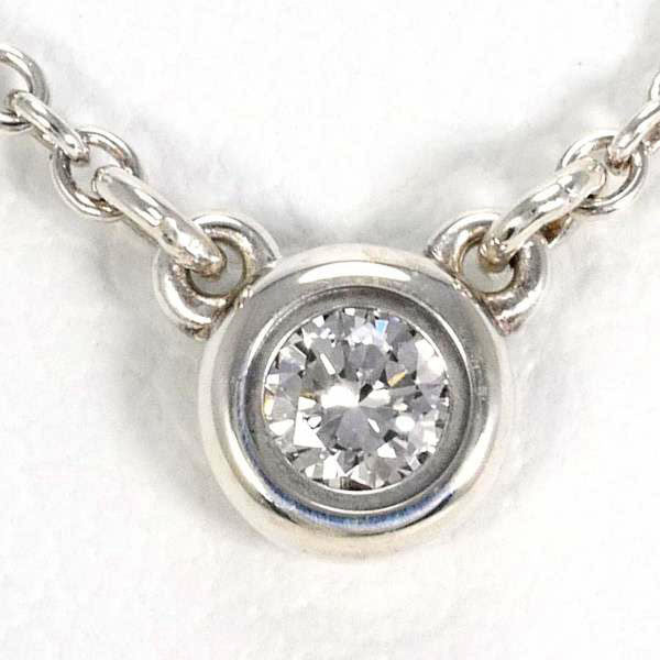 ティファニー バイザヤード シルバー ネックレス ダイヤ 総重量約1.6g 約41cm10030338093000021003033809300002