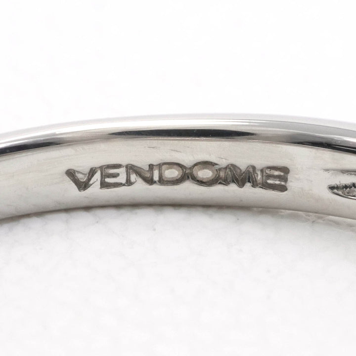 ヴァンドーム青山 PT950 リング 5号 ダイヤ 総重量約2.5