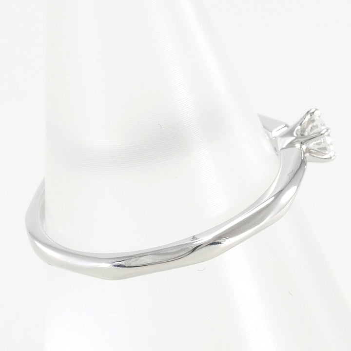 ヴァンドーム青山 PT950 リング 指輪 7号 ダイヤ 0.10 総重量約2.0