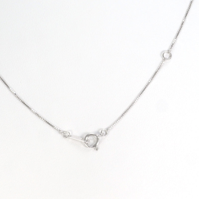 K14WG ネックレス ダイヤ 0.50 総重量約1.8g 約40cm1003020508F00079