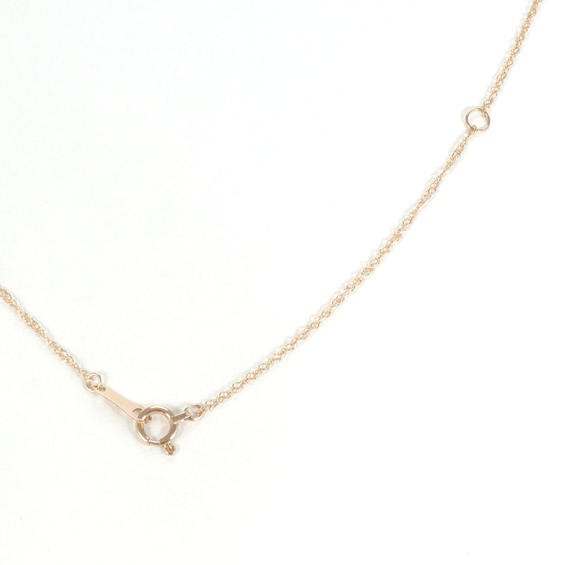 K18PG ネックレス ダイヤ 0.36 総重量約2.0g 約44cm　100302050A901811