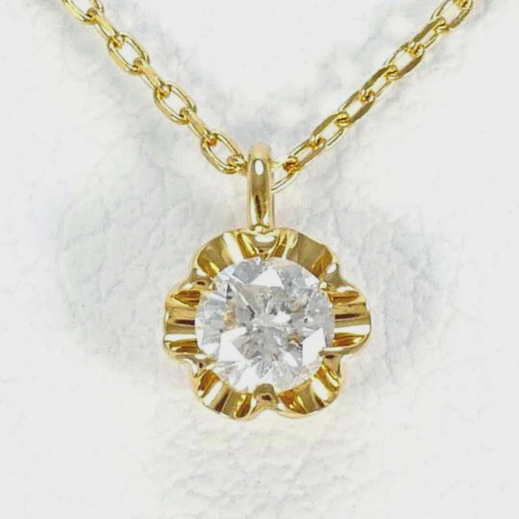 K18YG ネックレス ダイヤ 0.10 総重量約1.0g 約40cm – ジュエリーレンタル（Jewelry Rental）