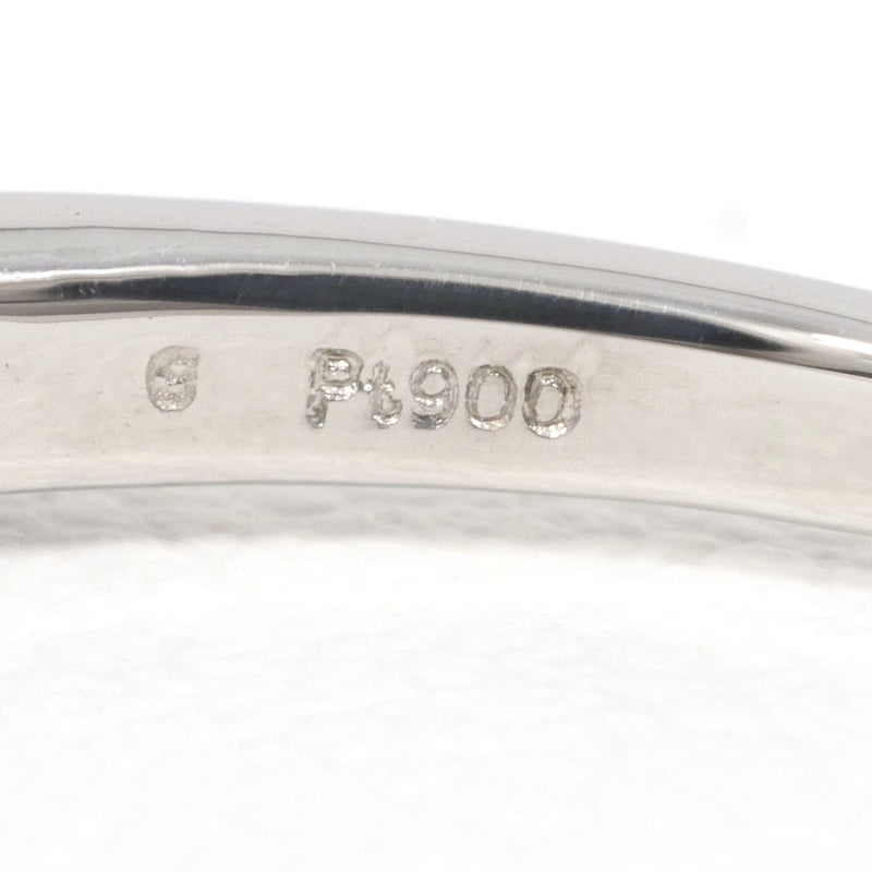 エステール PT900 リング 指輪 16号 アレキサンドライト ダイヤ 0.16 総重量約1.6g1003020509803210