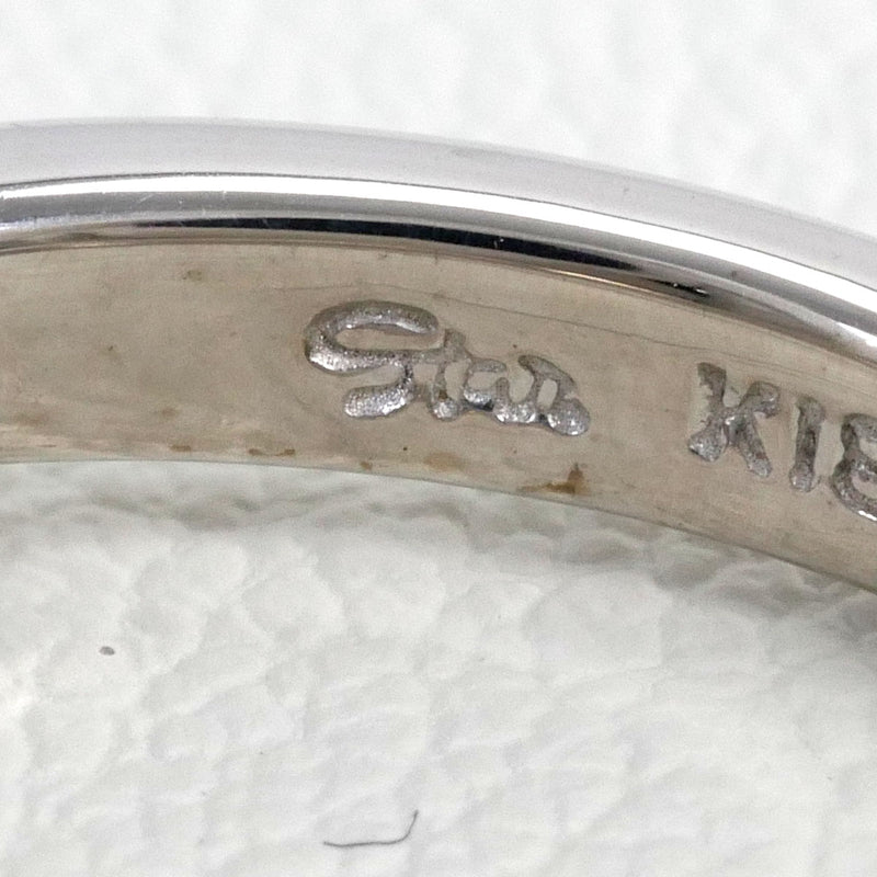 スタージュエリー K18WG リング 指輪 7号 ピンクサファイア ダイヤ 0.06 総重量約2.7g 1003020509701933