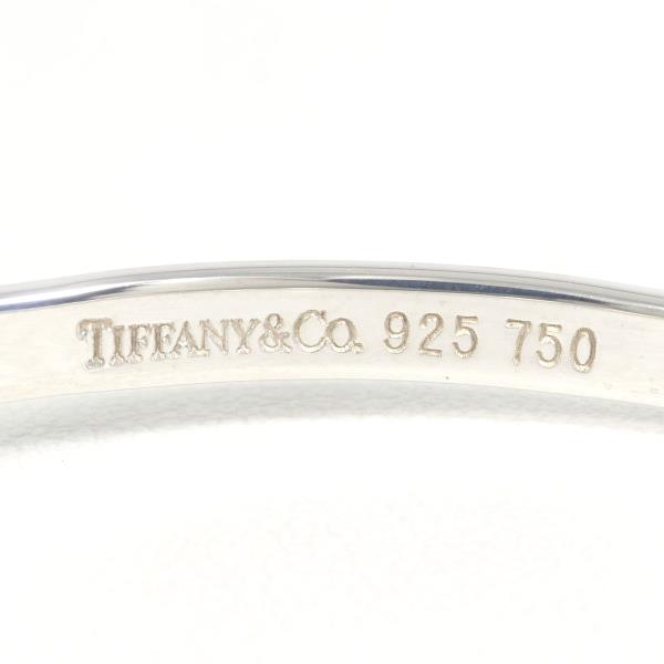 ティファニー TIFFANY&Co. ラブノット バングル シルバー925 × K18YG イエローゴールド  / 199065【BJ】