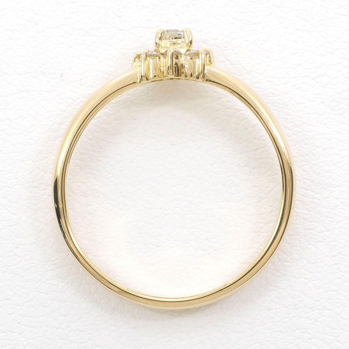 公式卸売K18YG リング 指輪 6.5号 総重量約5.4g 中古 美品 送料無料☆0202 イエローゴールド