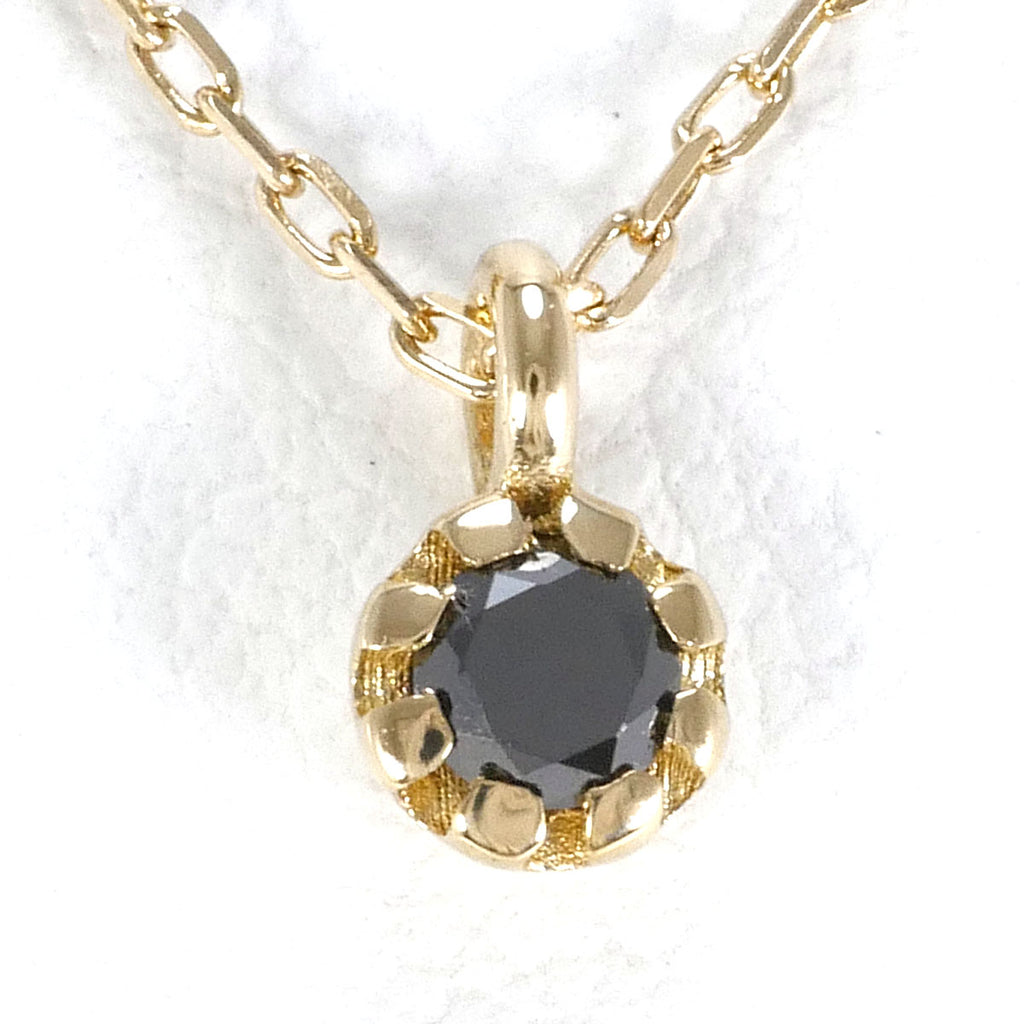 エテ K10YG ネックレス ブラックダイヤ 総重量約1.1g 約45cm1003020509E01657 – ジュエリーレンタル（Jewelry  Rental）